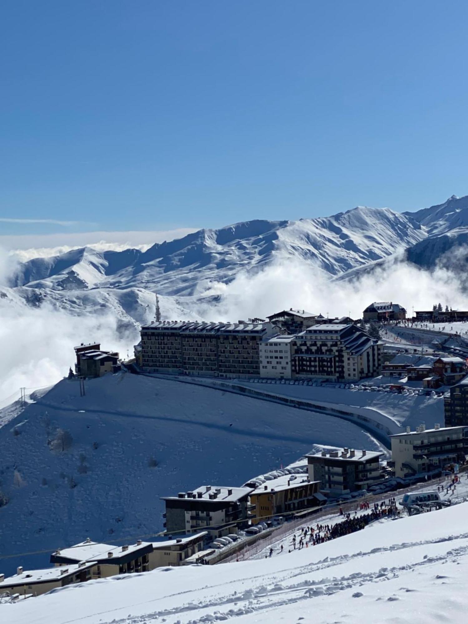 Appartement T2+Coin Nuit 6 Pers Residence De Cami Real Au Centre Du Village De Saint Lary Soulan Avec Piscine Interieure+ Sauna Et Hammam المظهر الخارجي الصورة