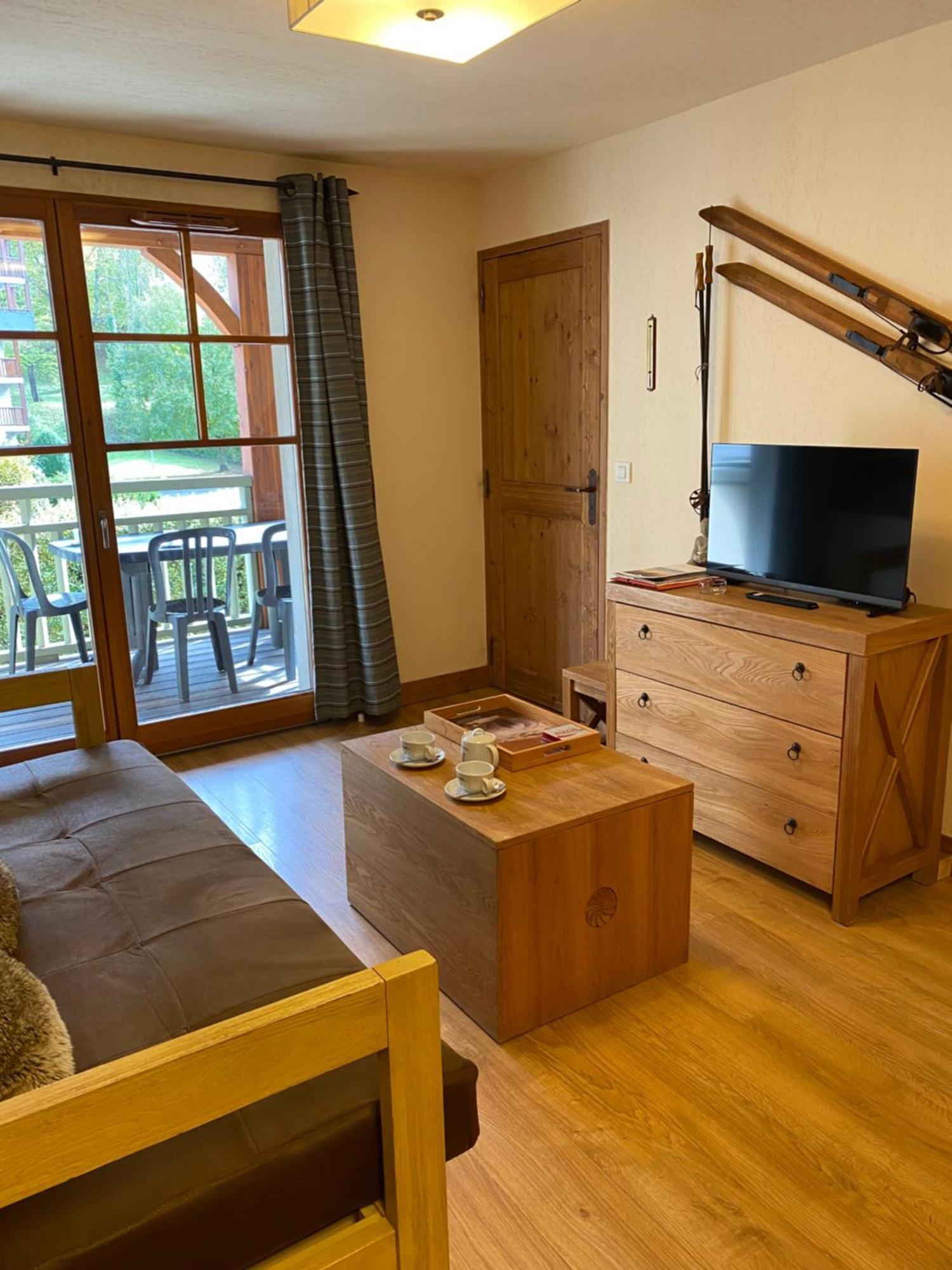 Appartement T2+Coin Nuit 6 Pers Residence De Cami Real Au Centre Du Village De Saint Lary Soulan Avec Piscine Interieure+ Sauna Et Hammam المظهر الخارجي الصورة